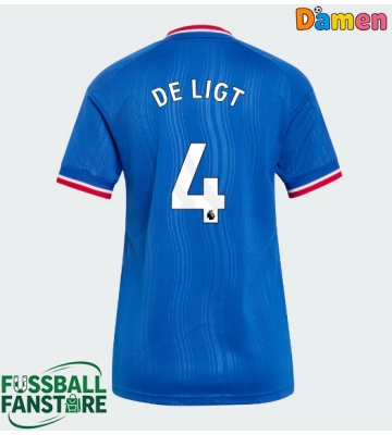 Manchester United Matthijs de Ligt #4 Replik Auswärtstrikot Damen 2026-27 Kurzarm